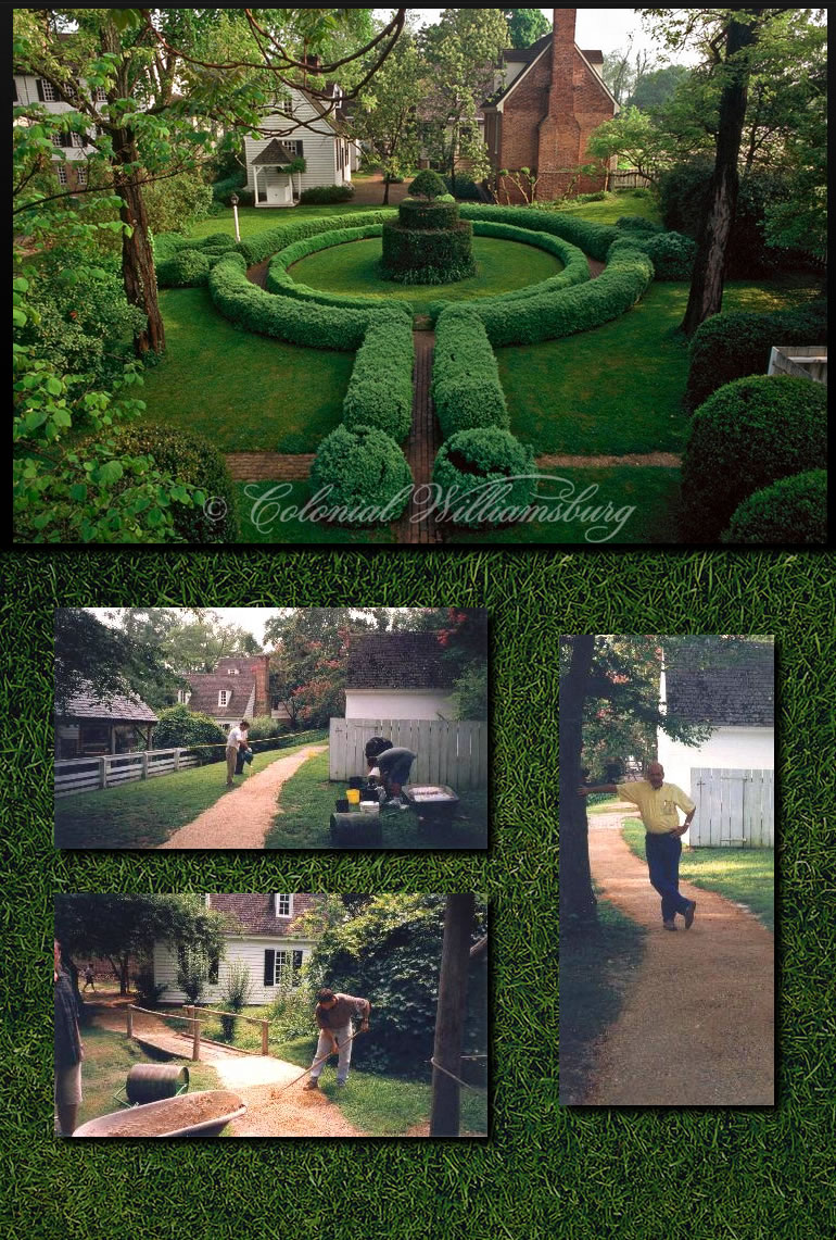 Klingstone Paths @ Colonial Williamsburg