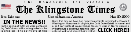 Klingstone Paths: In The News