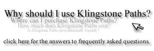 Klingstone Paths: FAQ's